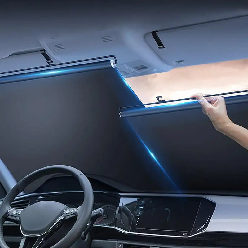 Retractable Car Sunshade