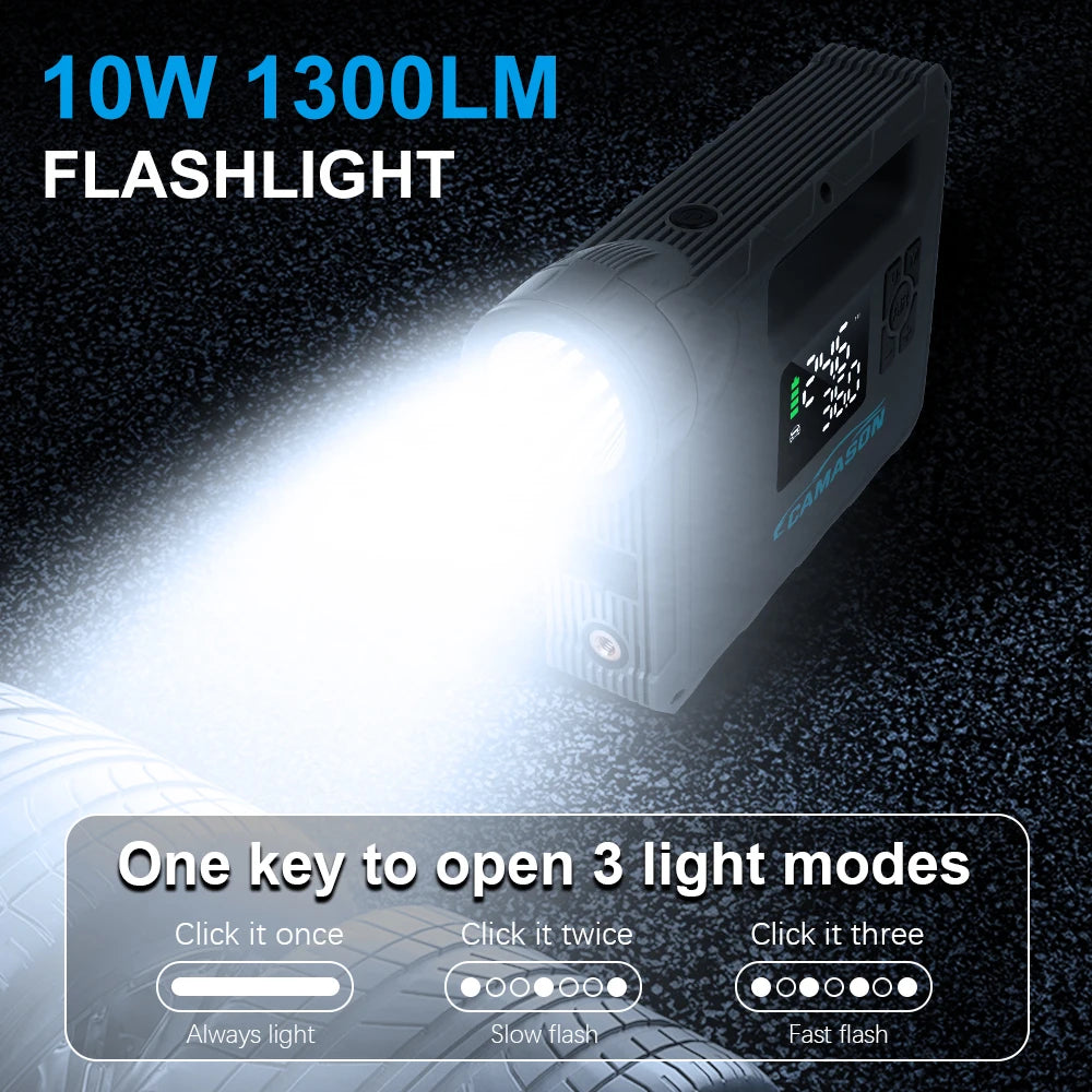 5-in-1 Car Jump Starter Kit