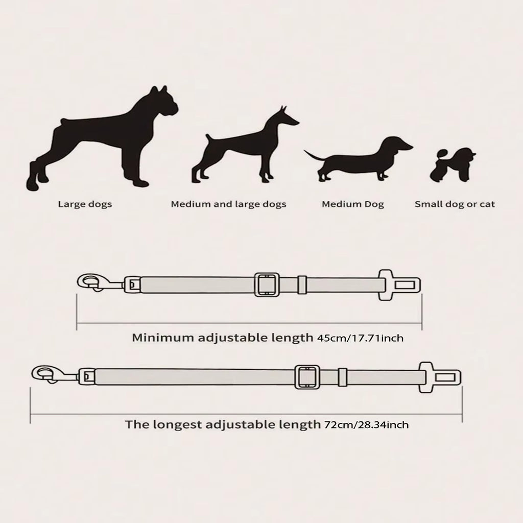 Car Pet Safety Leash