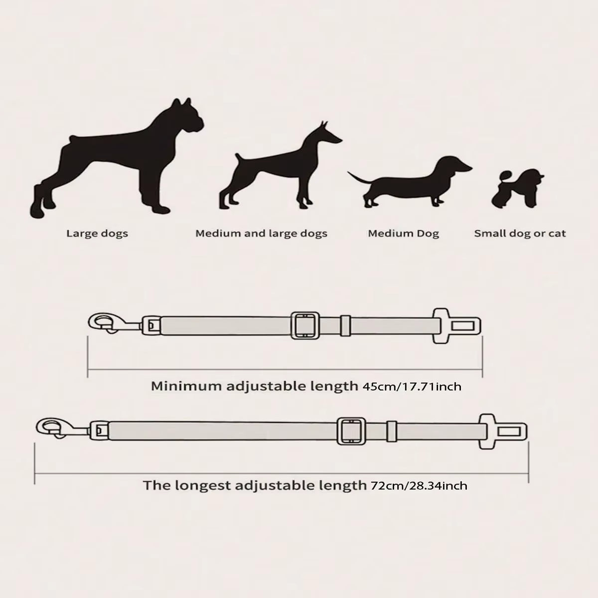 Car Pet Safety Leash