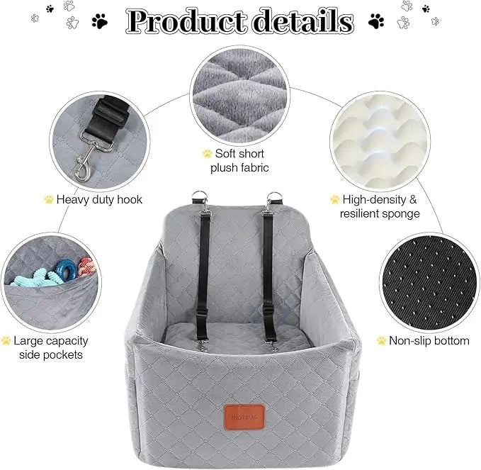 Luxury Portable Dog Car Seat