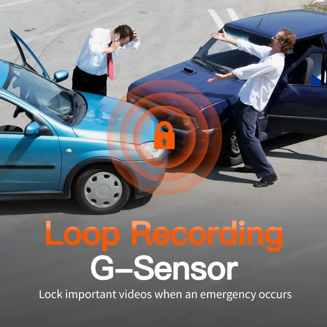 4K Touch Screen Car DVR Camera