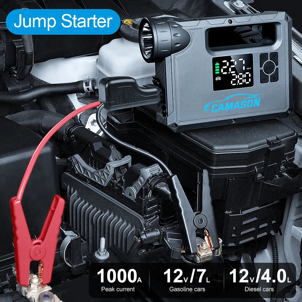 5-in-1 Car Jump Starter Kit
